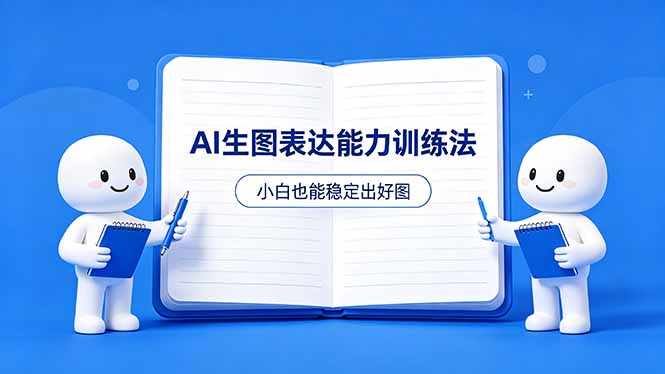 AI生图不是做漂亮图，而是表达能力。这套方法让小白也能稳定出好图-知芽创业社
