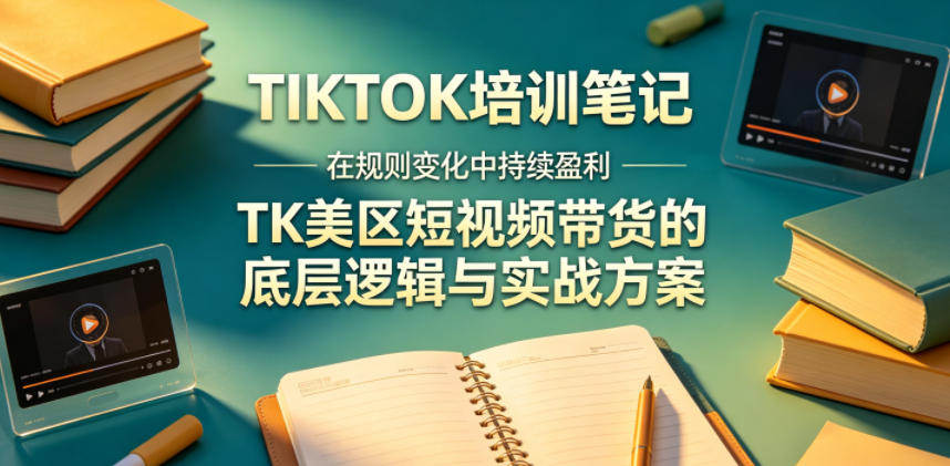 视界跨境TIKTOK4月17培训笔记,在规则变化中持续盈利,TK美区短视频带货的底层逻辑与实战方案【文档】-知芽创业社