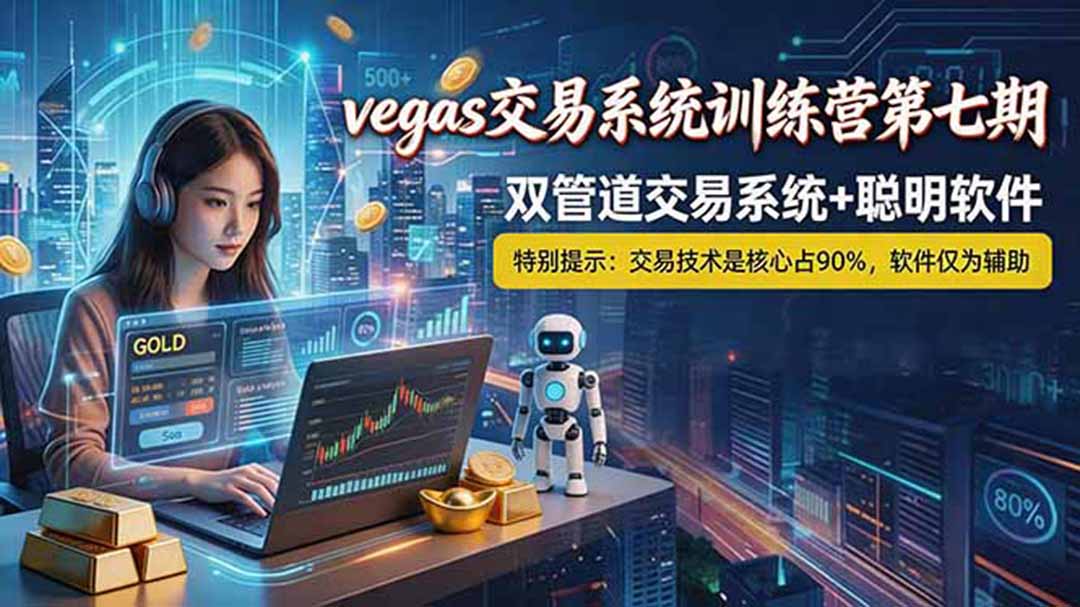 【海外美金AI搬砖】Vegas交易技术+聪明软件， 黄金期货日赚50-1000U， 长期稳定，小白轻松上手-知芽创业社