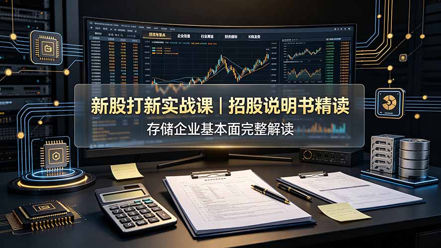 付费文章:新股打新实战课|招股说明书精读,存储企业基本面完整解读-知芽创业社