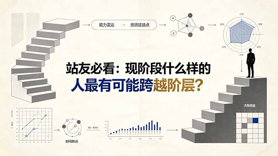 付费文章:站友必看:现阶段什么样的人最有可能跨越阶层?-知芽创业社