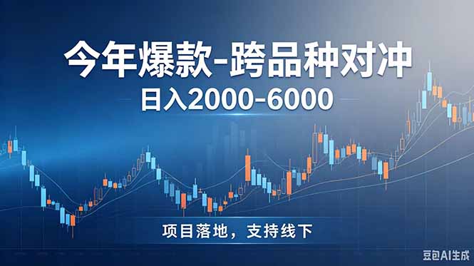 跨品种最新对冲震撼首发!日收益2000-6000+,项目绿色长久,安全稳健,合规靠谱,可批量放大-知芽创业社