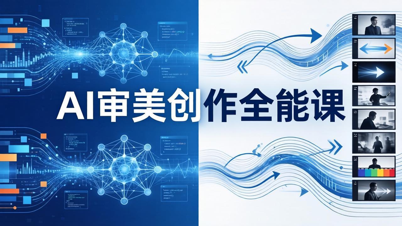 AI审美创作全能课-更新0706：MJ+Seedance+模型训练+影视分镜+编剧，一站式掌握AI艺术创作-知芽创业社