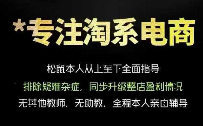 松鼠会电商VIP课程，从基础布局到高阶优化，助你掌握淘宝运营逻辑，提升店铺流量与转化(更新0711)-知芽创业社