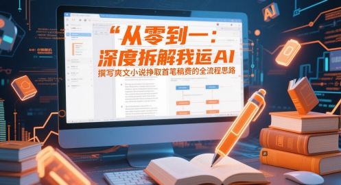 从零到一：深度拆解我运用AI撰写爽文小说挣取首笔稿费的全流程思路-知芽创业社