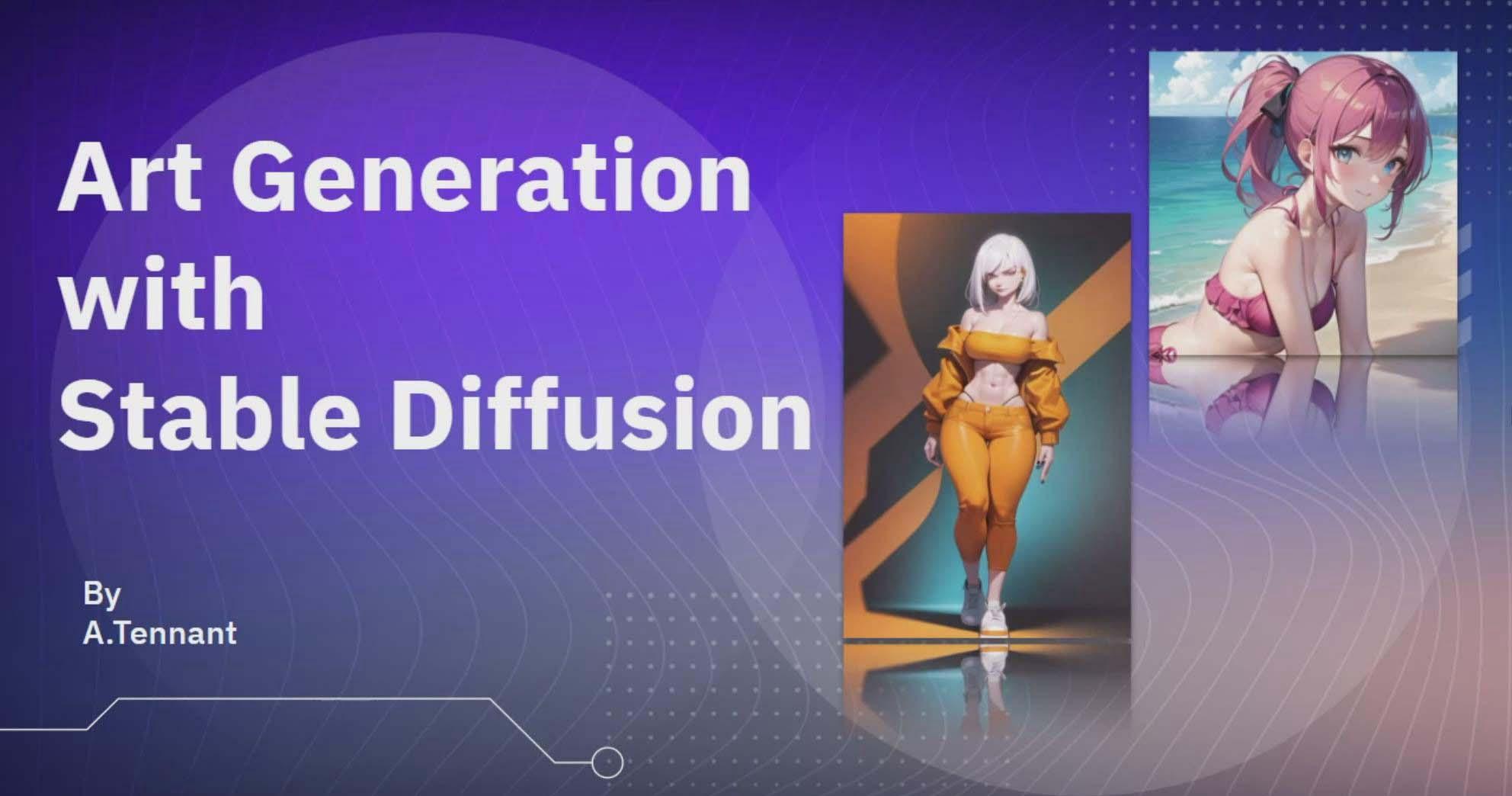 图片[1]-利用Stable Diffusion AI人工智能生成动漫艺术分步教程-14节课-中英字幕-知芽创业社