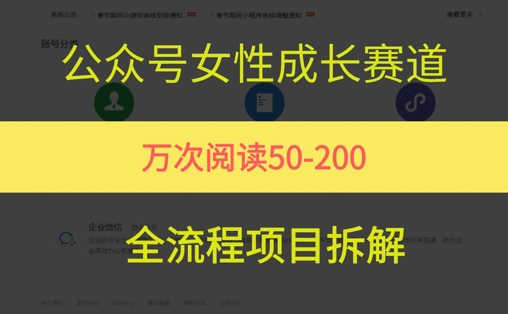公众号女性赛道，最近爆火系列，条条作品阅读量10w+-知芽创业社