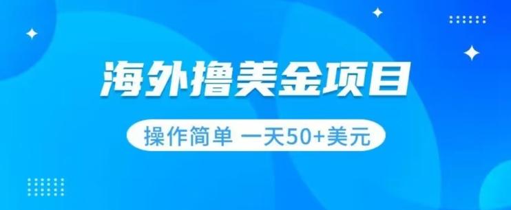 撸美金项目无门槛操作简单小白一天50+美刀-知芽创业社