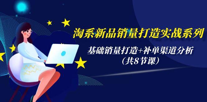 (9962期)淘系新品销量打造实战系列，基础销量打造+补单渠道分析(共8节课)-知芽创业社