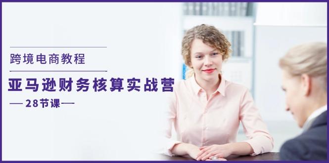跨境电商教程：亚马逊-财务核算实战营(28节课-知芽创业社