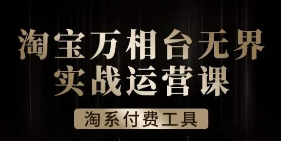 沧海·淘系万相台无界实战运营课，万相台无界实操全案例解析-知芽创业社