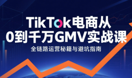 三千老师·TikTok电商从0到千万GMV实战课-知芽创业社