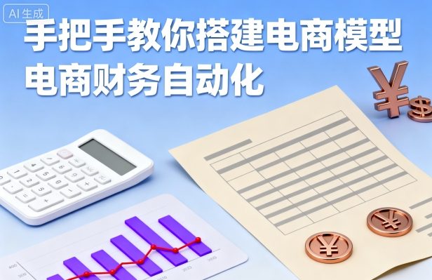 手把手教你搭建电商模型-电商财务自动化-知芽创业社
