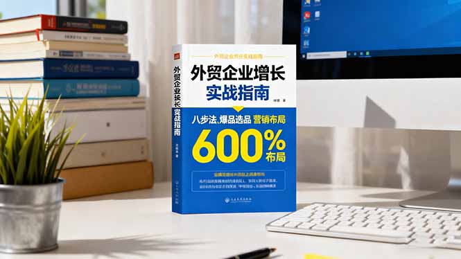 外贸企业增长实战指南，八步法、爆品选品、营销布局，业绩增长300%-知芽创业社