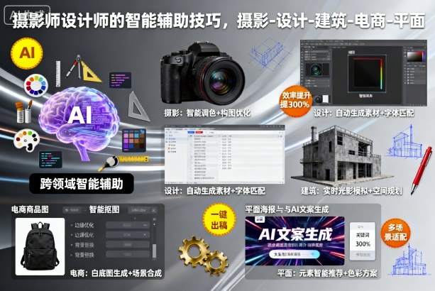摄影师设计师的智能辅助技巧，摄影-设计-建筑-电商-平面-知芽创业社