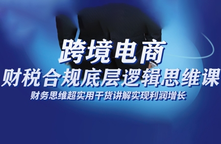 跨境电商财稅合规底层逻辑思维课-知芽创业社