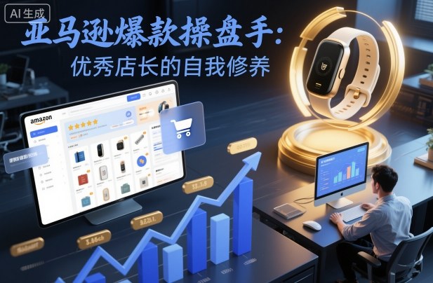 亚马逊爆款操盘手：优秀店长的自我修养-知芽创业社
