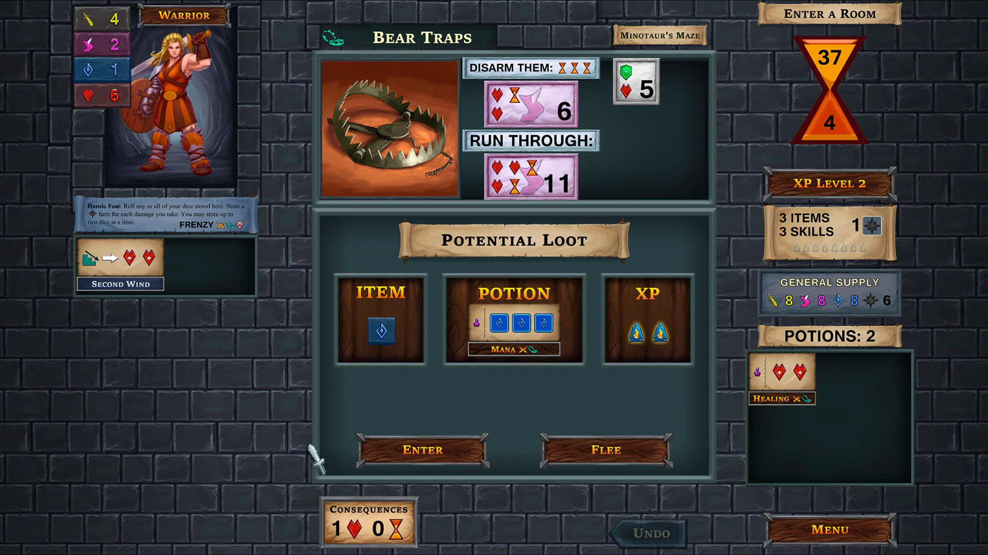 《单层地牢 One Deck Dungeon》Switch英文版NSP下载-知芽创业社
