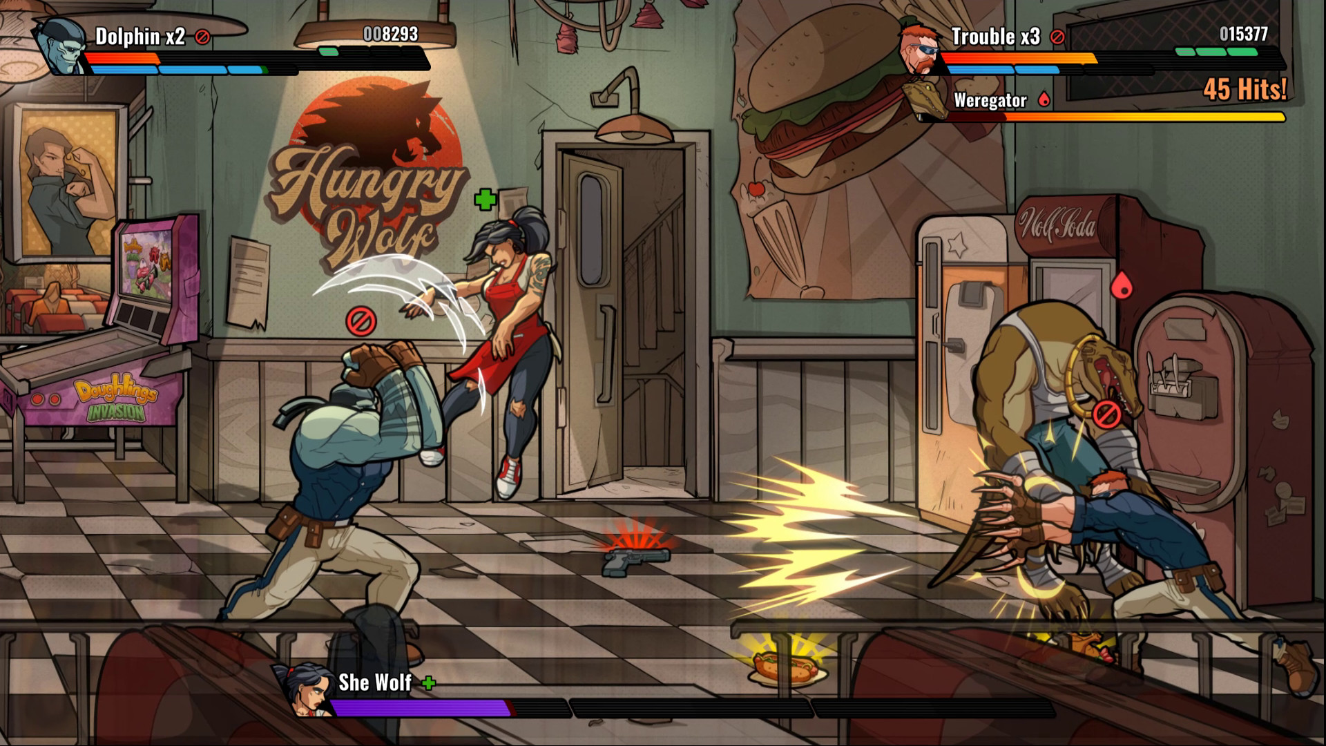 《混乱斗士 Mayhem Brawler》Switch中文版NSZ下载 – 含2.2.39补丁-知芽创业社