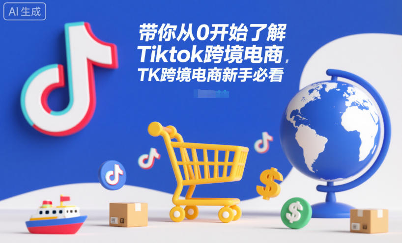 带你从0开始了解Tiktok跨境电商，TK跨境电商新手必看-知芽创业社