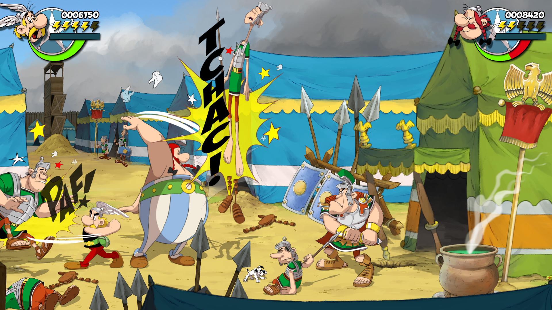 《幻想新国度：全扇飞 Asterix and Obelix Slap Them All》Switch NSZ下载-知芽创业社