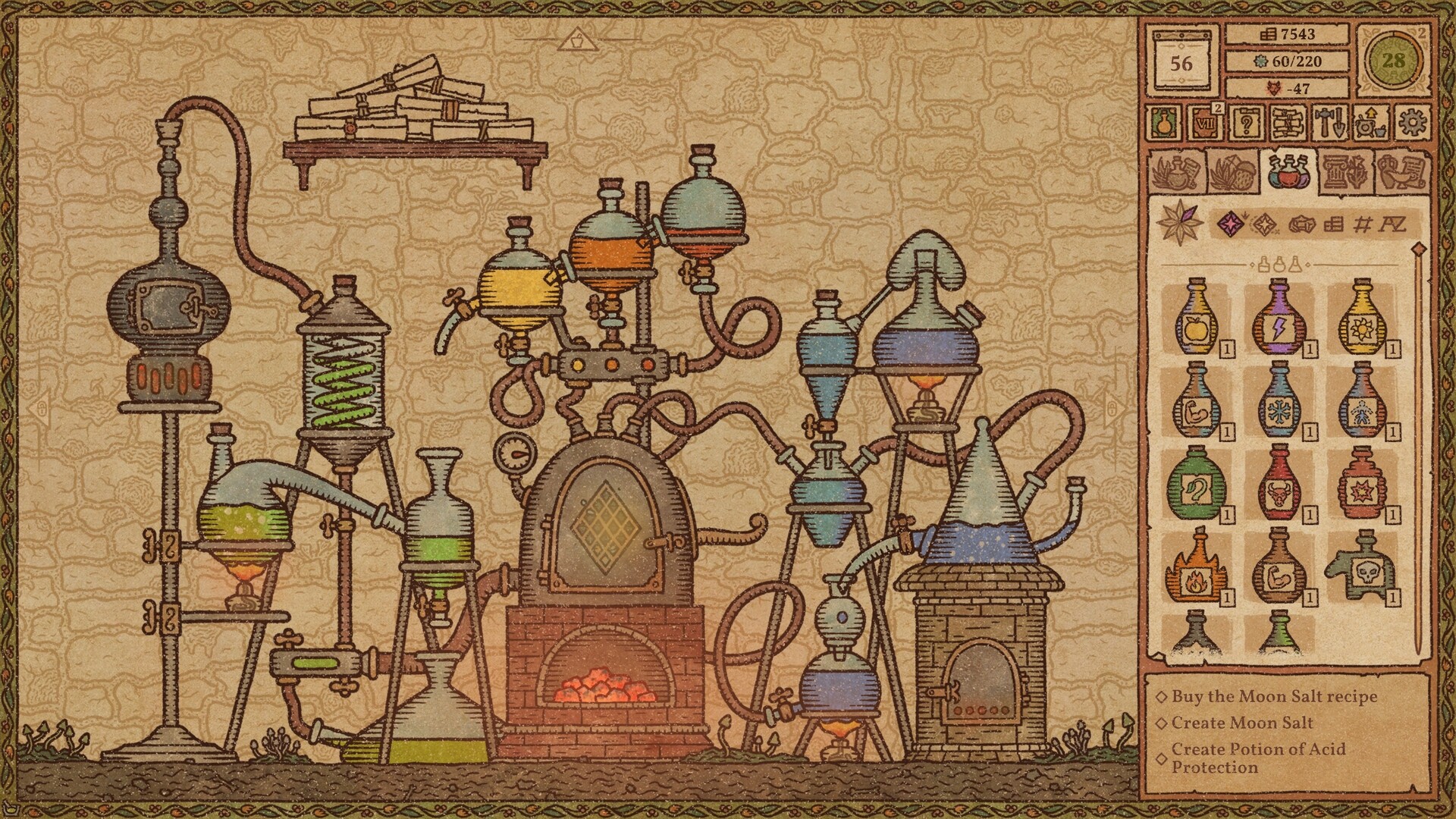 《药剂工艺 炼金术士模拟器 Potion Craft》Switch美版中文NSZ下载 – 含1.1.0.5补丁-知芽创业社