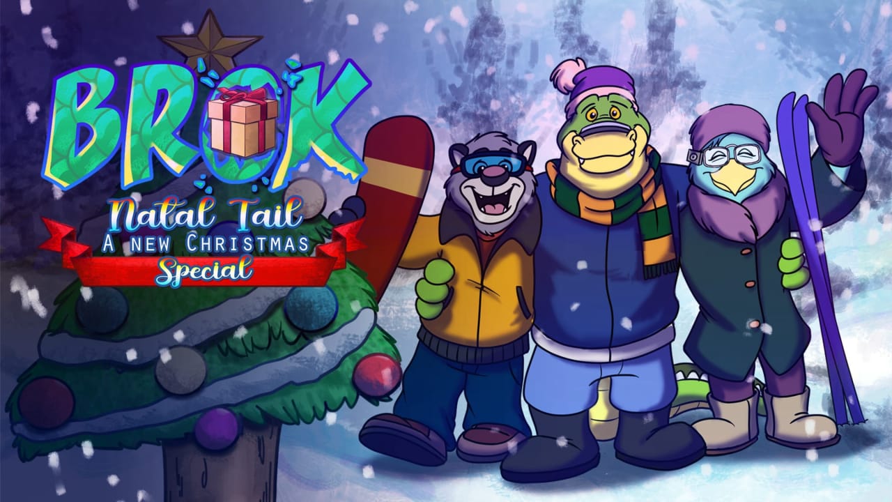 鳄鱼侦探布罗格：尾诞节，新的圣诞 – 特别版丨BROK: Natal Tail, A New Christmas Special-知芽创业社