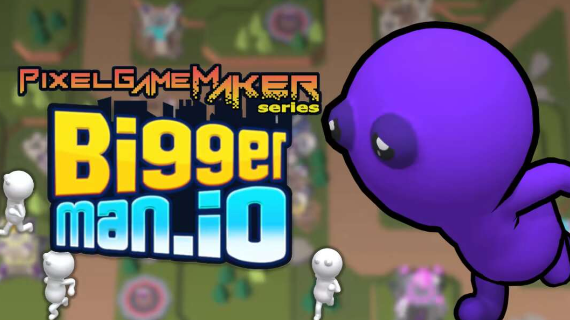《像素游戏制作大师 Biggerman.io Pixel Game Maker Series Biggerman.io》Switch英日文版NSZ下载-知芽创业社