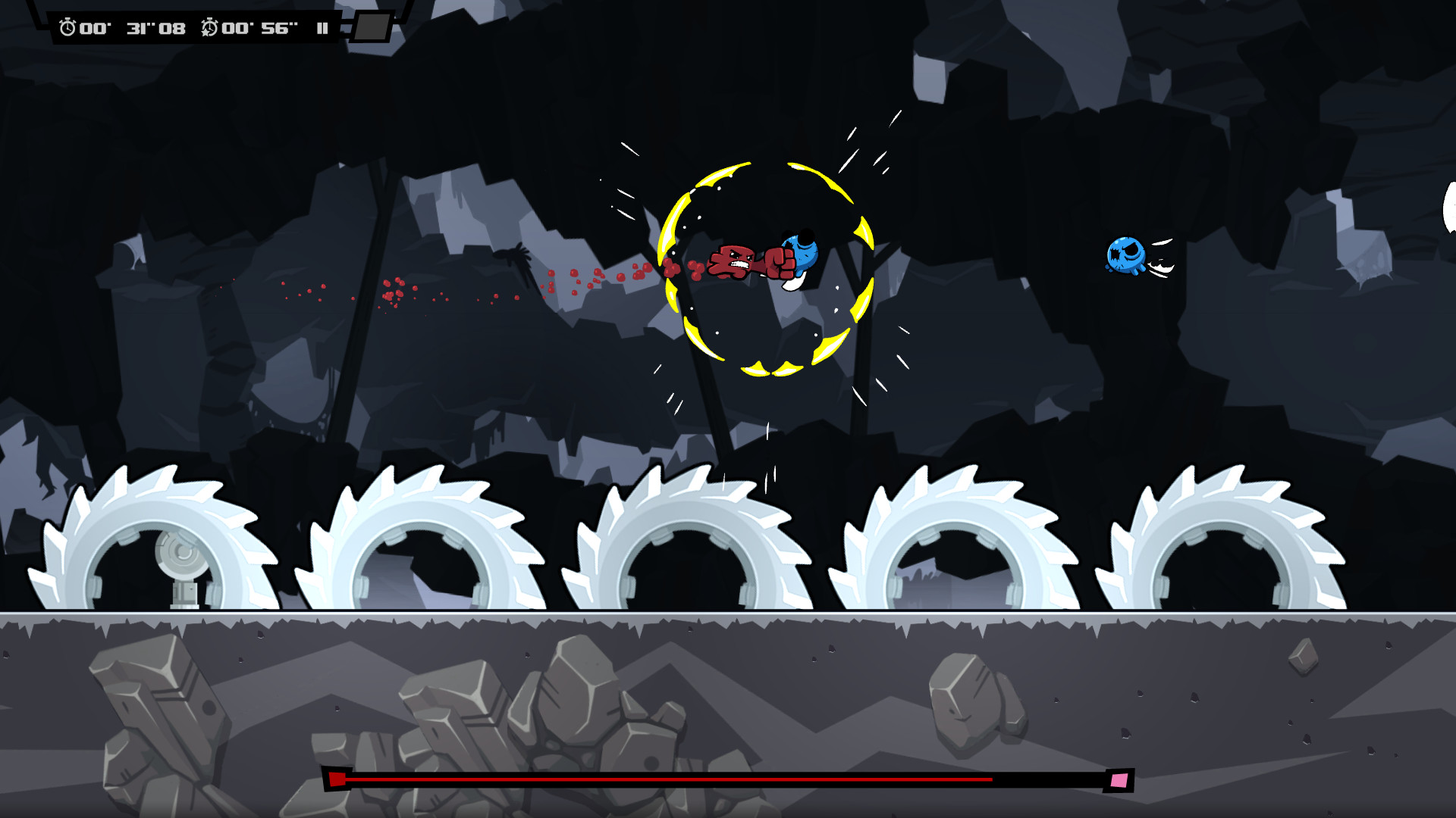 《超级食肉男孩：永无止境 Super Meat Boy Forever》Switch中文版NSZ下载 +v262144补丁-知芽创业社