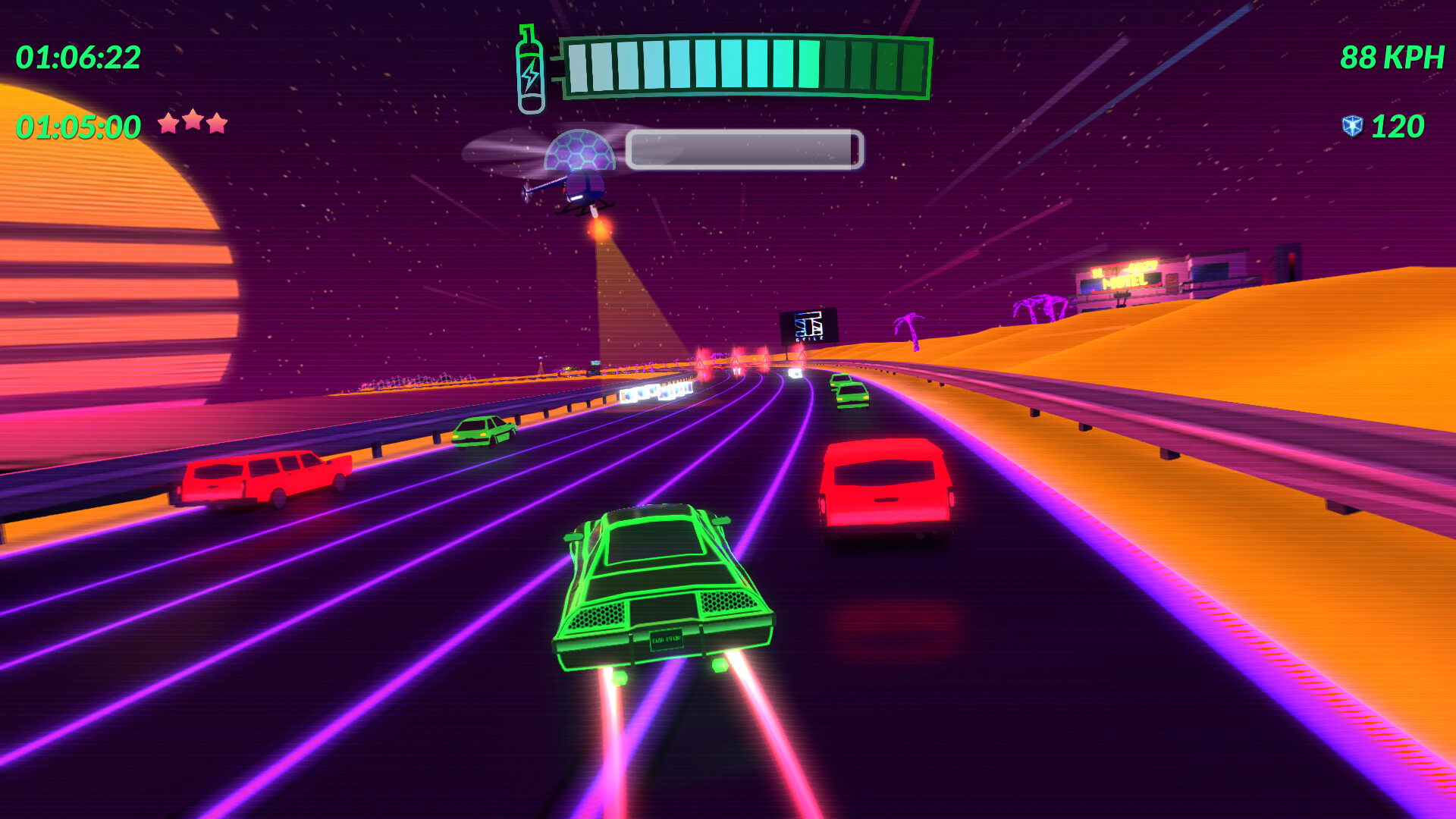 《复古疾驰 改造版 Retro Drive Revamped》switch美版中文+1.0.1补丁-知芽创业社