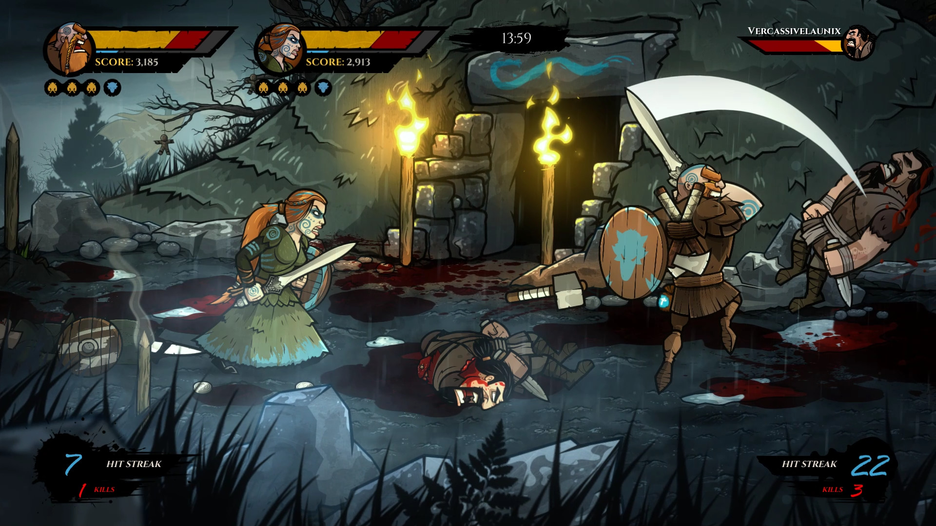 《狼刃 Wulverblade》Switch中文版NSP下载 – 含1.3.0补丁-知芽创业社