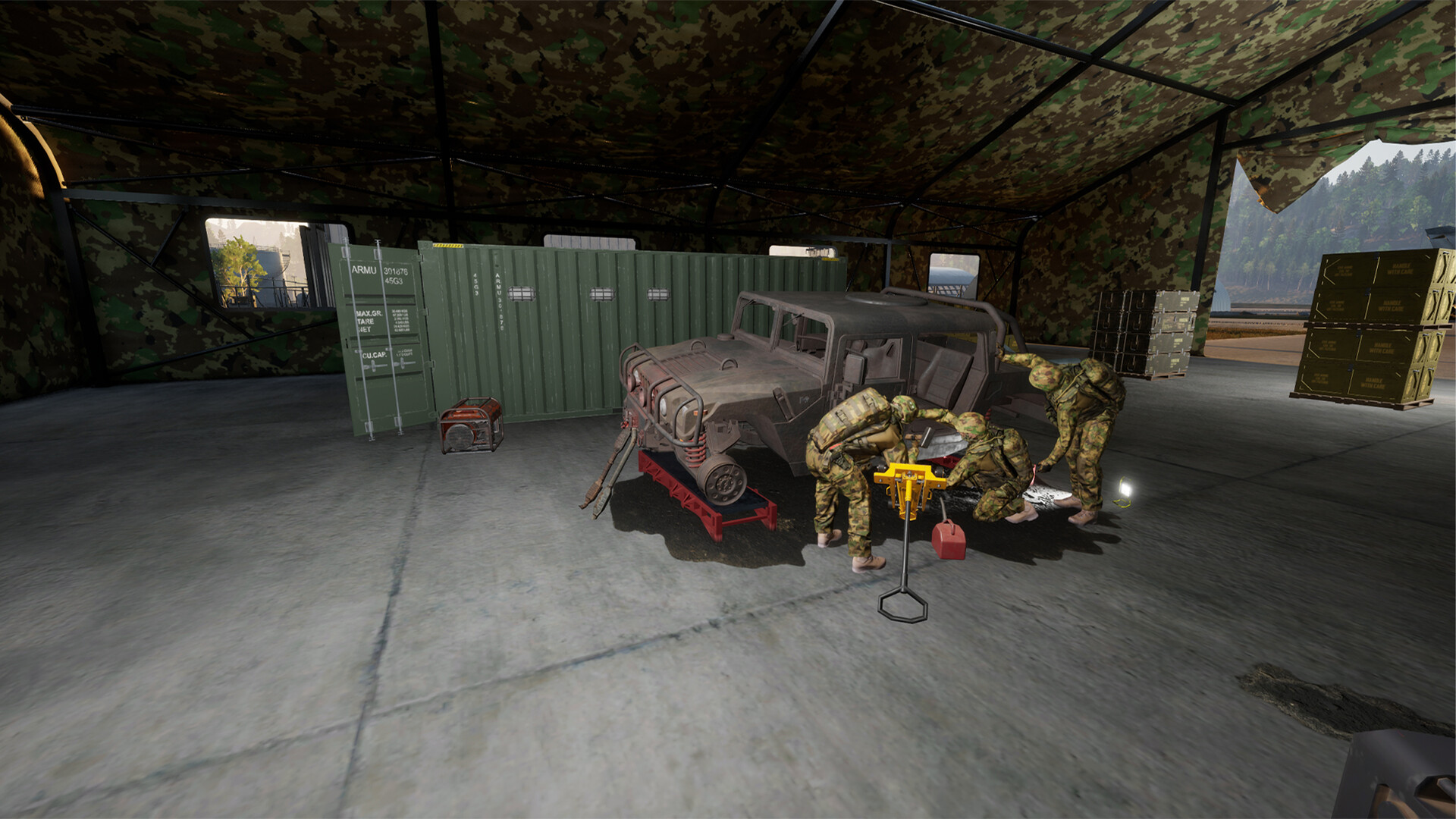 《军事物流模拟器/Military Logistics Simulator》PC中文版下载-含Build.21162363-知芽创业社