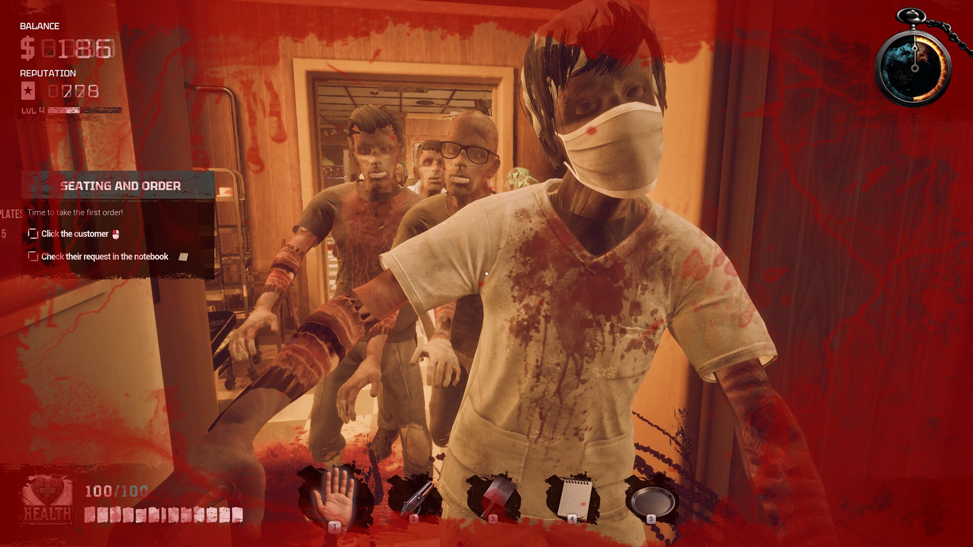 《僵尸餐馆模拟器/Zombie Diner Simulator》PC中文版下载-含Build.21164432-知芽创业社