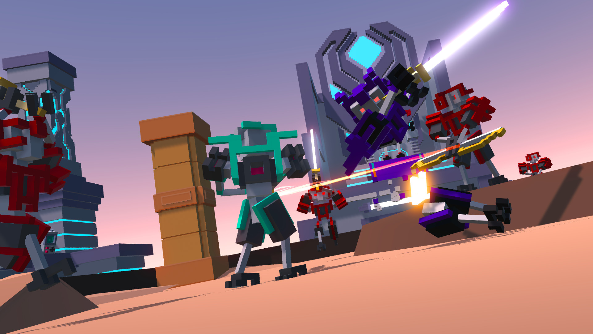 《机器人角斗场/Clone Drone in the Danger Zone》PC中文版下载-含v1.7.0.144-知芽创业社