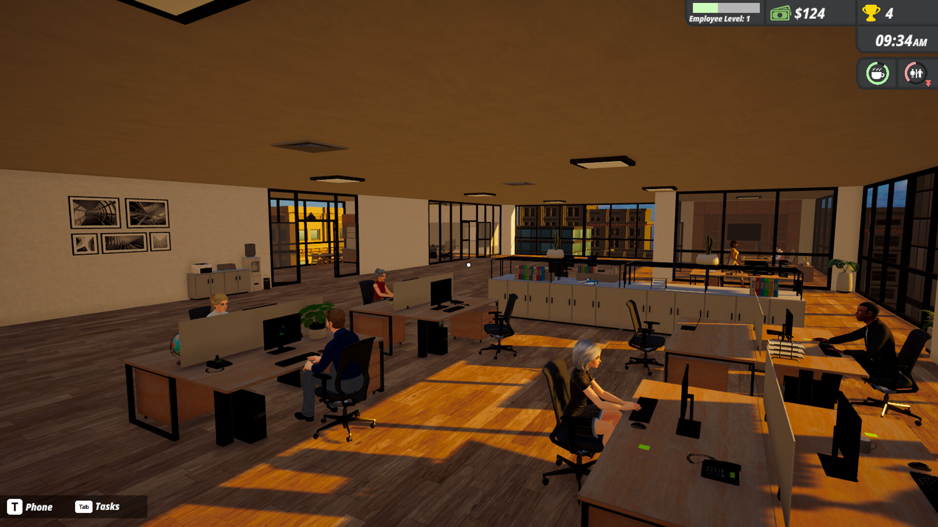 PC游戏《办公室模拟器/Office Simulator》中文+v1.0.0正式版下载-知芽创业社