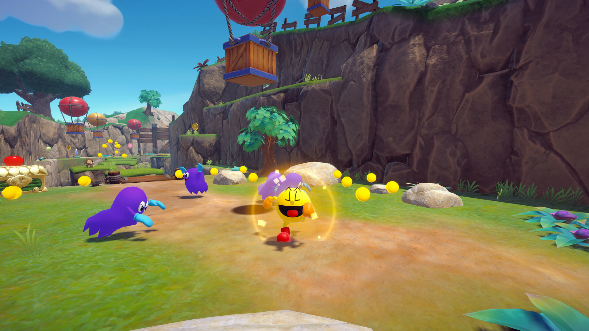 《吃豆人 吃遍世界2 重制版 PAC-MAN 2》Switch港版中文NSZ下载 – 含1.0.4补丁+2DLC-知芽创业社