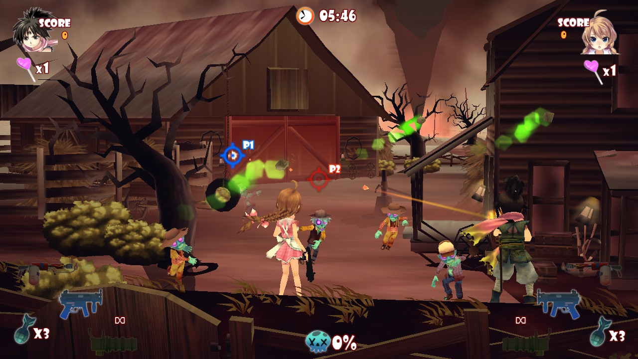 《僵尸梦游仙境DX .Zombie Panic in Wonderland DX》Switch美版英文NSP下载 – 含1.0.2补丁-知芽创业社