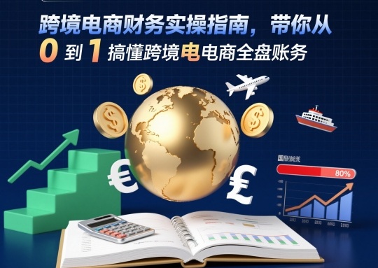 跨境电商财务实操指南，带你从0到1搞懂跨境电商全盘账务-知芽创业社
