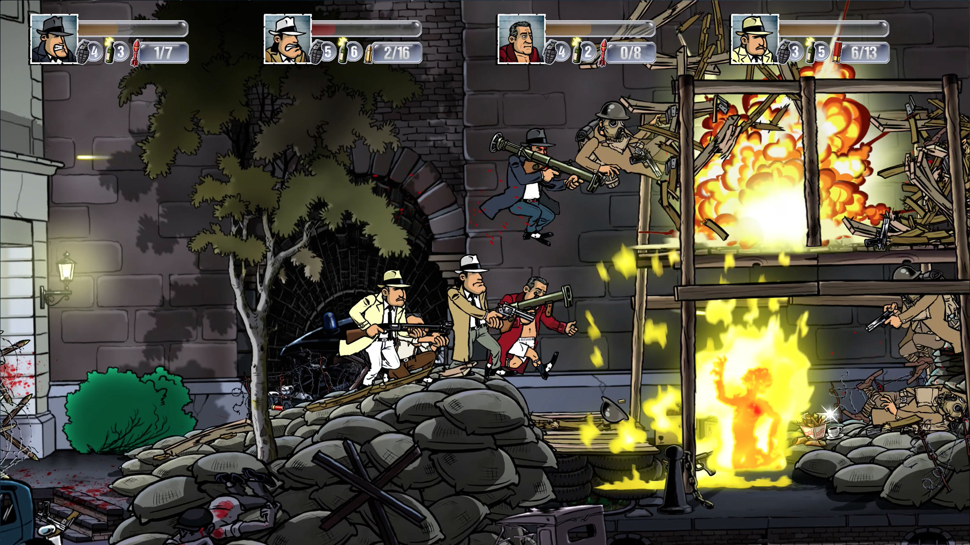 《枪血意大利黑手党 Guns, Gore & Cannoli》Switch美版中文NSP下载 – 含1.0.1补丁-知芽创业社