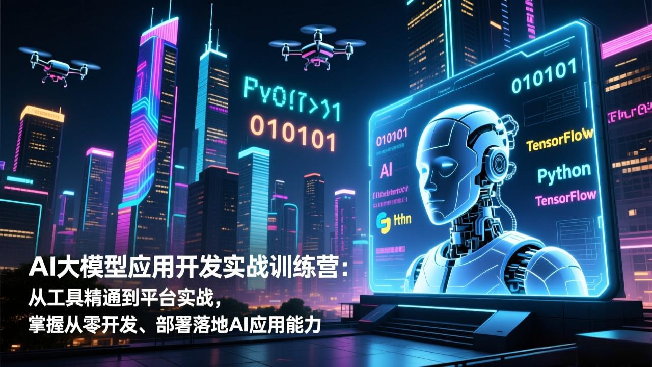 AI大模型应用开发实战训练营：从工具精通到平台实战，掌握从零开发、部署落地AI应用能力-知芽创业社
