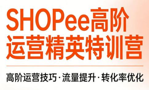 梦凡老师·Shopee虾皮高阶运营课程-知芽创业社