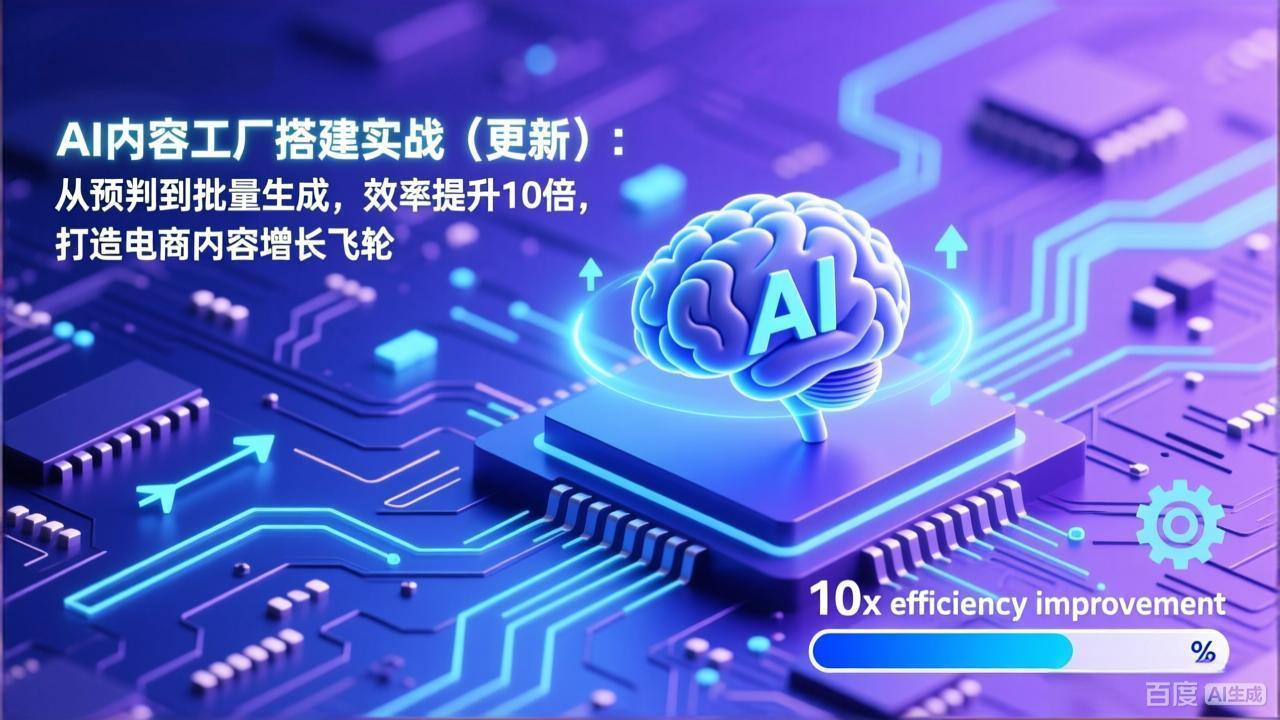 AI内容工厂搭建实战(更新-知芽创业社