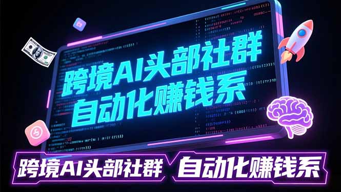 跨境AI头部社群前沿精选：聚焦可落地的AI实战经验，快速构建你的自动化赚钱系-知芽创业社