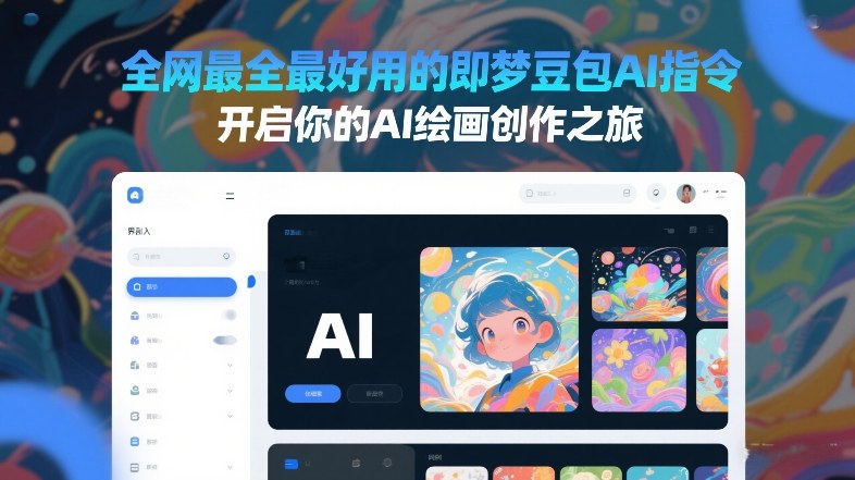 全网最全最好用的即梦豆包AI指令,开启你的AI绘画创作之旅