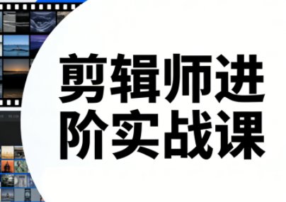 剪辑师进阶实战课(更新23年-25年)-知芽创业社