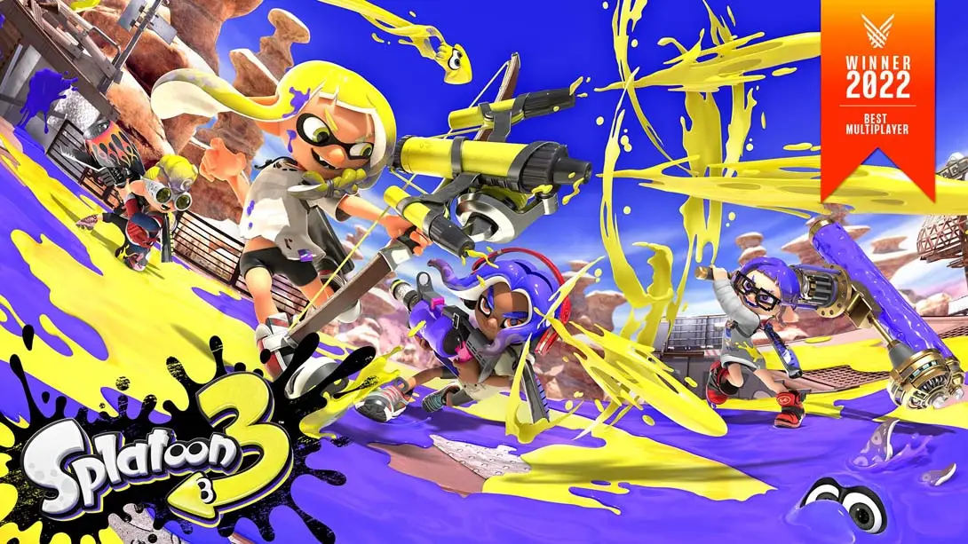 【美版】喷射战士3 斯普拉遁3 Splatoon 3 中文-知芽创业社