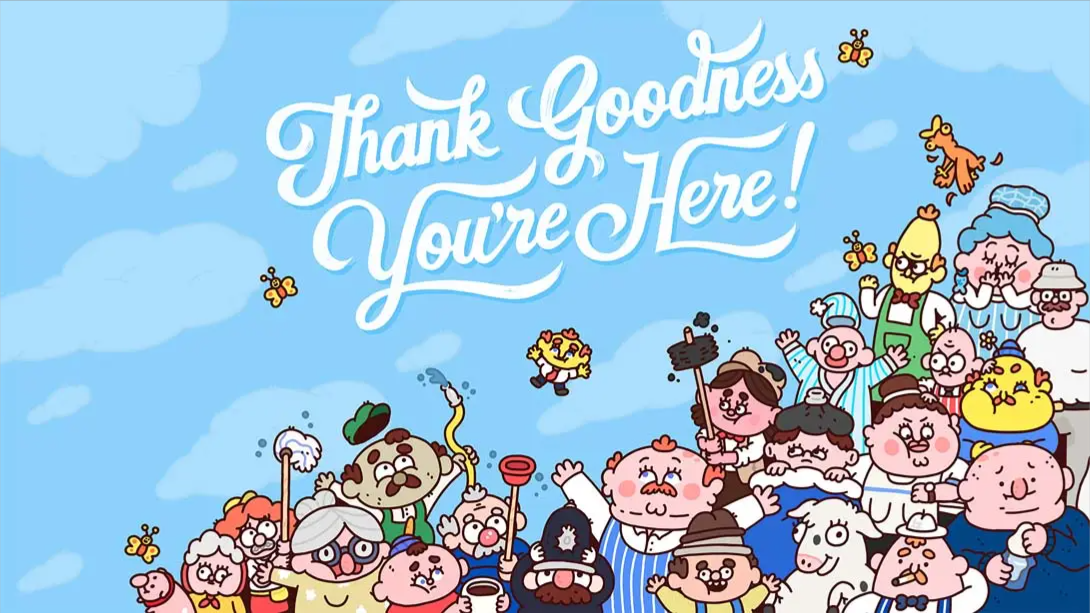 【美版】谢天谢地你来了！ .Thank Goodness You’re Here! 中文-知芽创业社