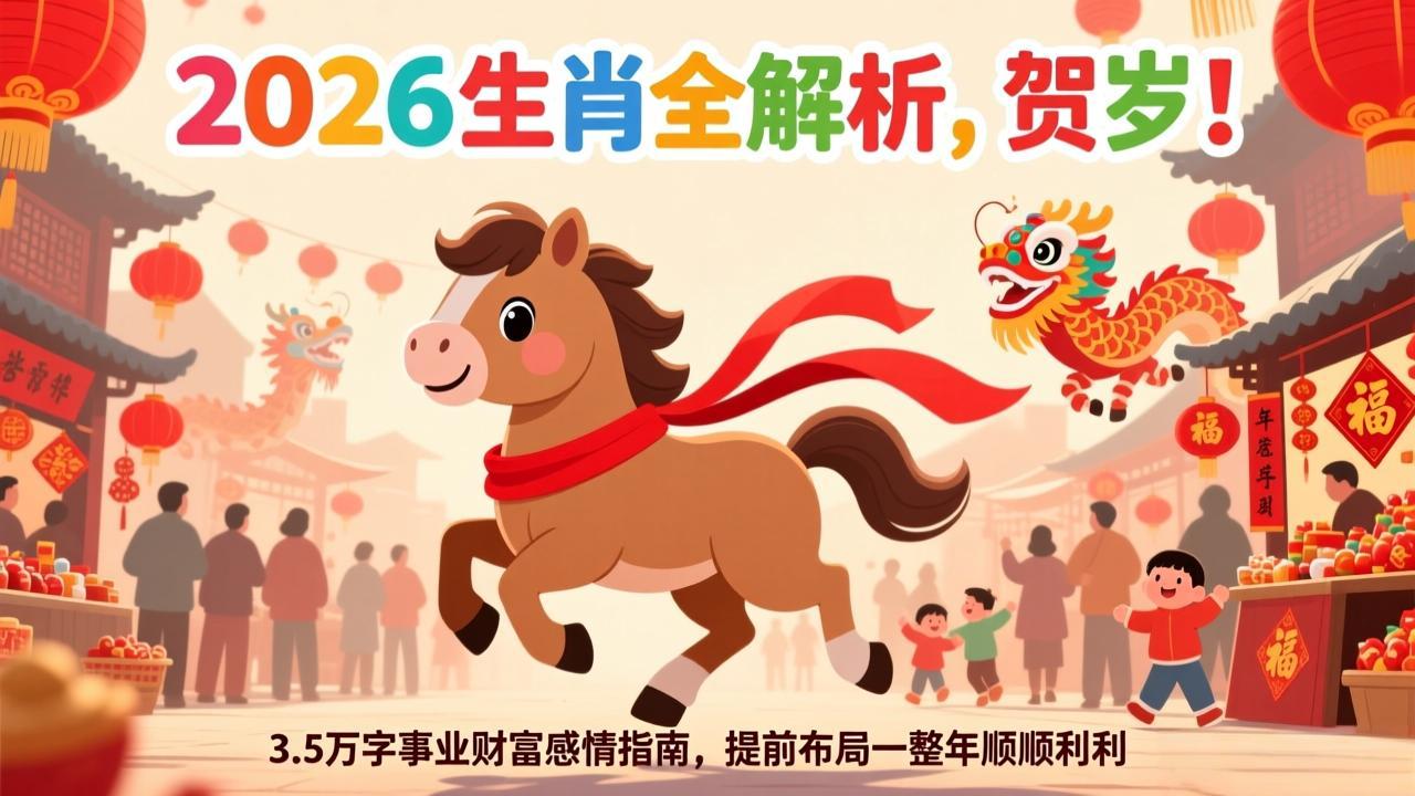 付费文章：贺岁！2026生肖全解析，3.5万字事业财富感情指南，提前布局一整年顺顺利利-知芽创业社