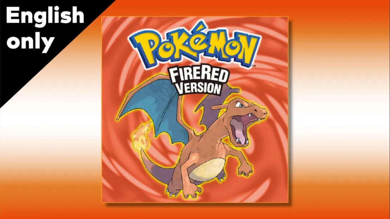【美版】宝可梦火红 .Pokemon FireRed 中文汉化-知芽创业社