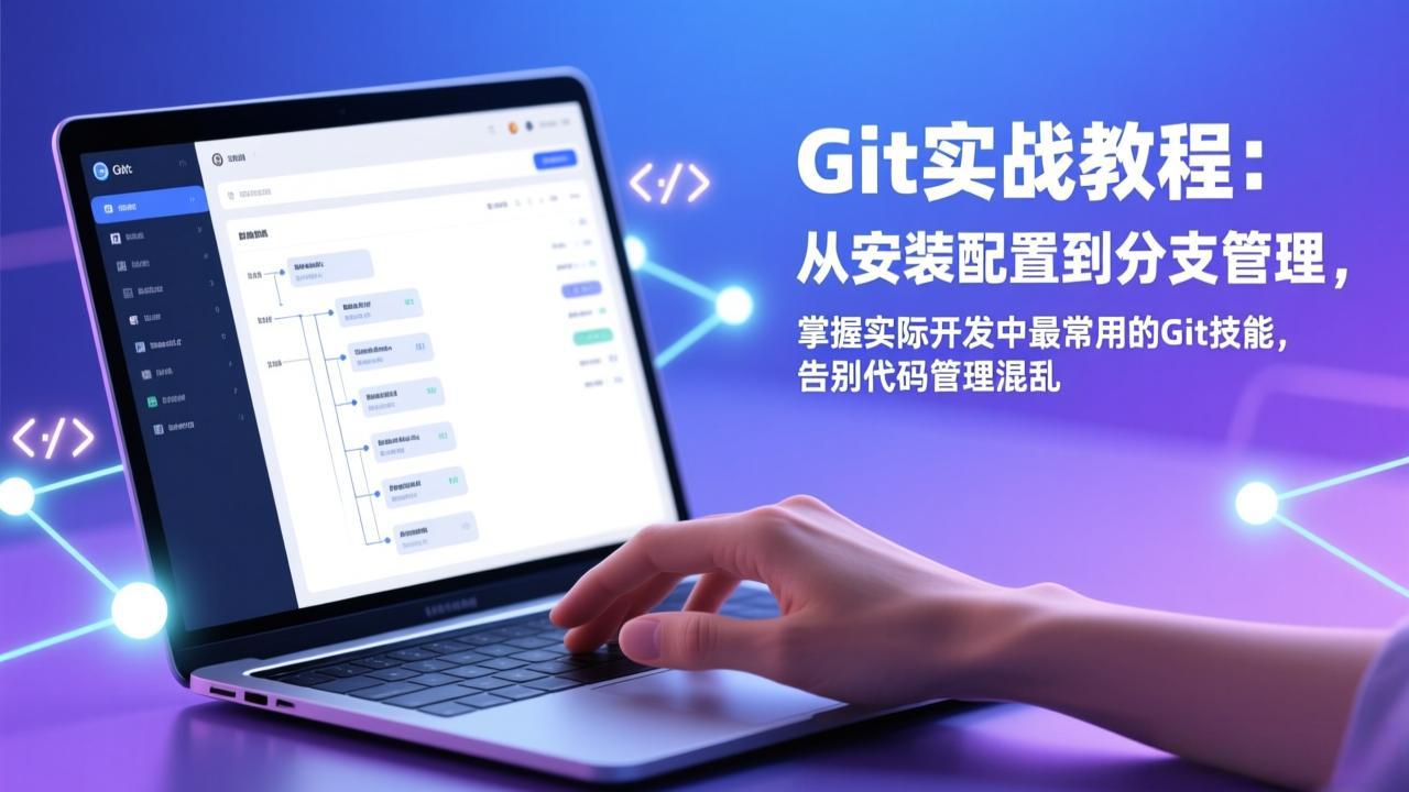 Git实战教程：从安装配置到分支管理，掌握实际开发中最常用的Git技能，告别代码管理混乱-知芽创业社